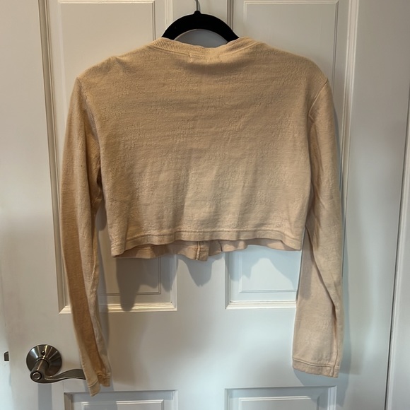 US BOYS large crop top cardigan. EUC - Picture 2 of 6
